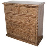 Vintage Inlaid Chest of Drawers