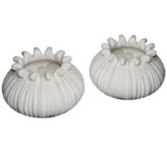 Small White Marble Lotus Bowl 7