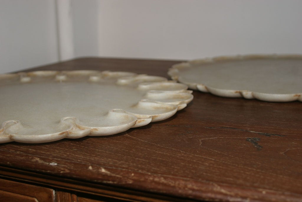 White Marble Serving Platter 2