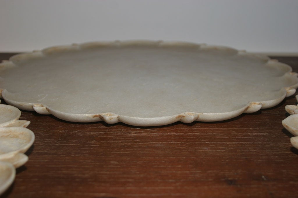 White Marble Serving Platter 3