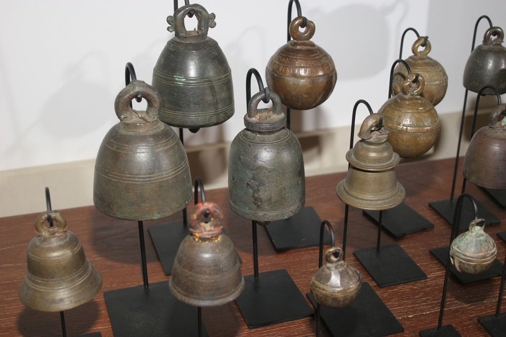 Bronze Bells from Thailand at 1stDibs