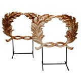 Cast Iron Architectural "Laurel Wreaths"