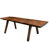 PRIMITIVE TABLE FROM ANTWERP ca 1740