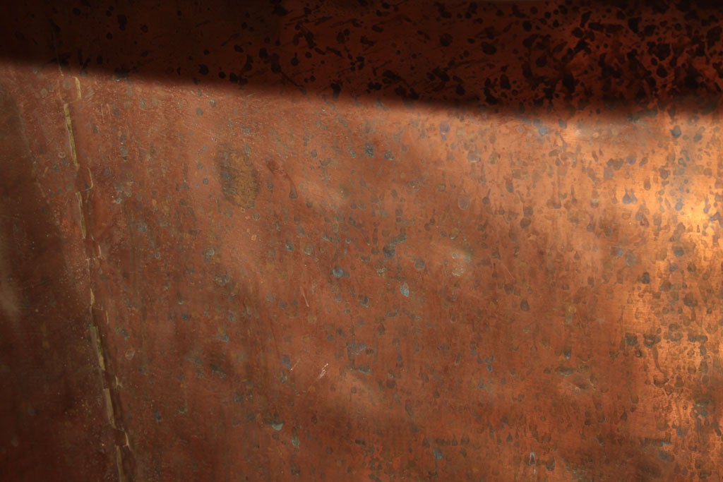 American Vintage Rolled-Edge Copper Bathtub