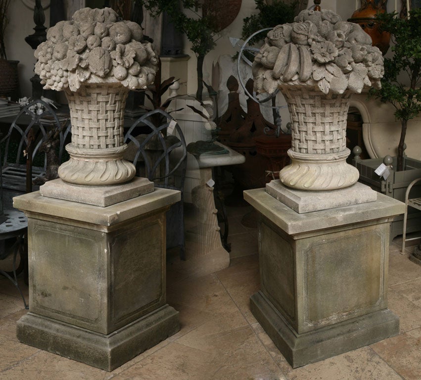 Italian Fruit Finials