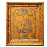 Early 19th Century Chinoiserie Painting