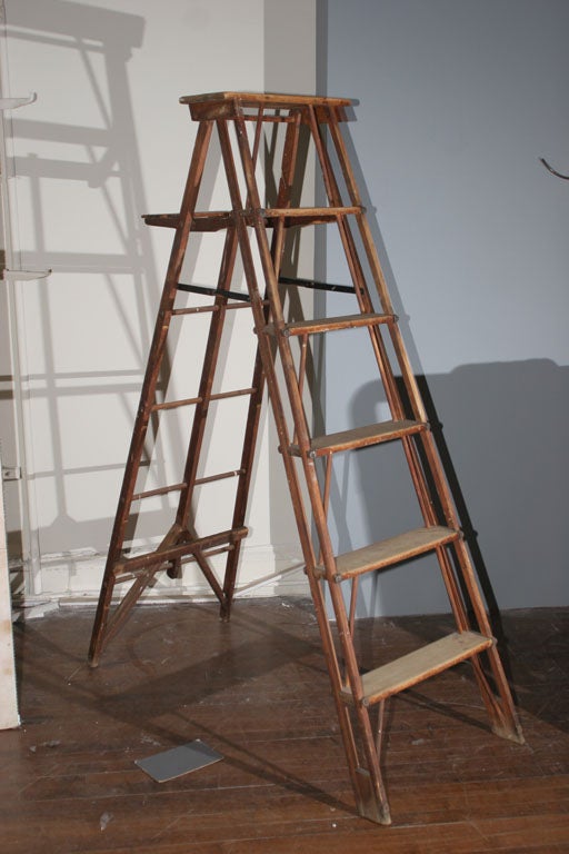 Lovely original decorators ladder