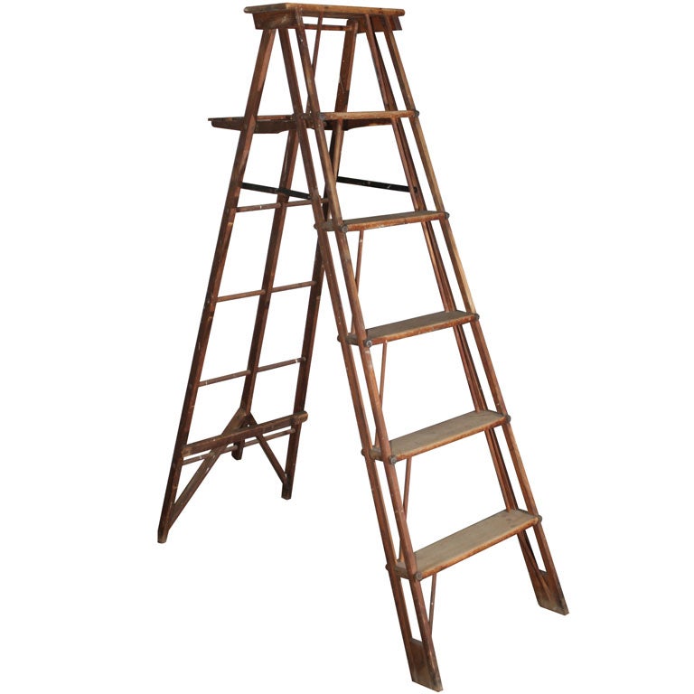 Early Decorators Ladder For Sale