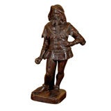 Old French Terra Cotta Figure