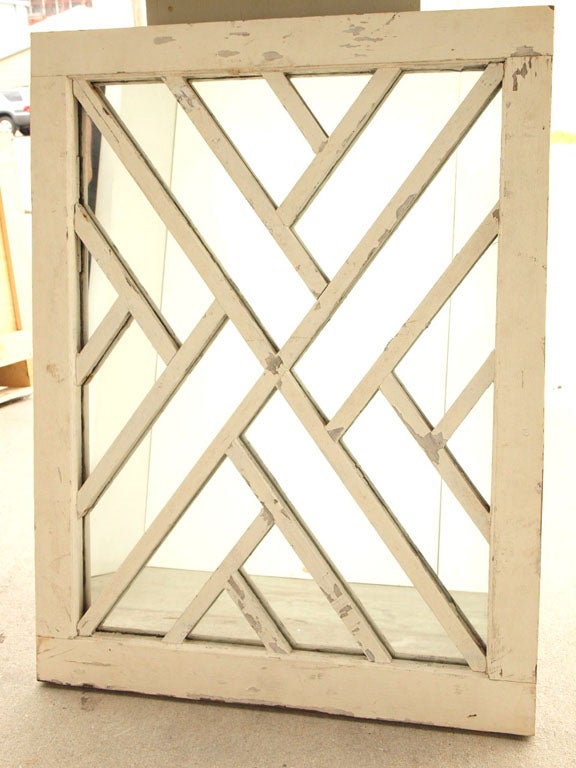 Wooden Framed Mirror