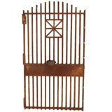 Vintage Wrought Iron Gate