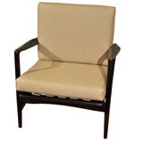 Mid Century Adjustable Wood Framed Chair