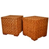 Pair of Woven Cubes