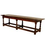 Antique Long English Oak Refectory table, ca. 1690