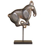 Ancient Eastern Steppes Bronze Horse Ornament