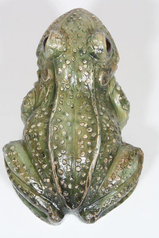 vintage Italian Frog Sculpture 1