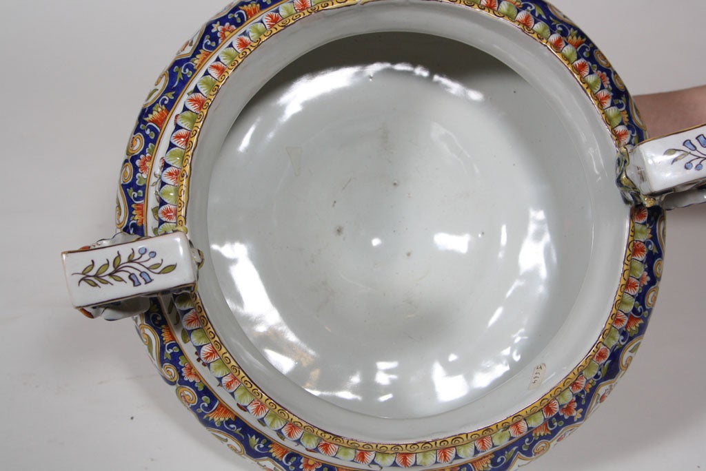 Grand Jardiniere de Desvres For Sale at 1stdibs