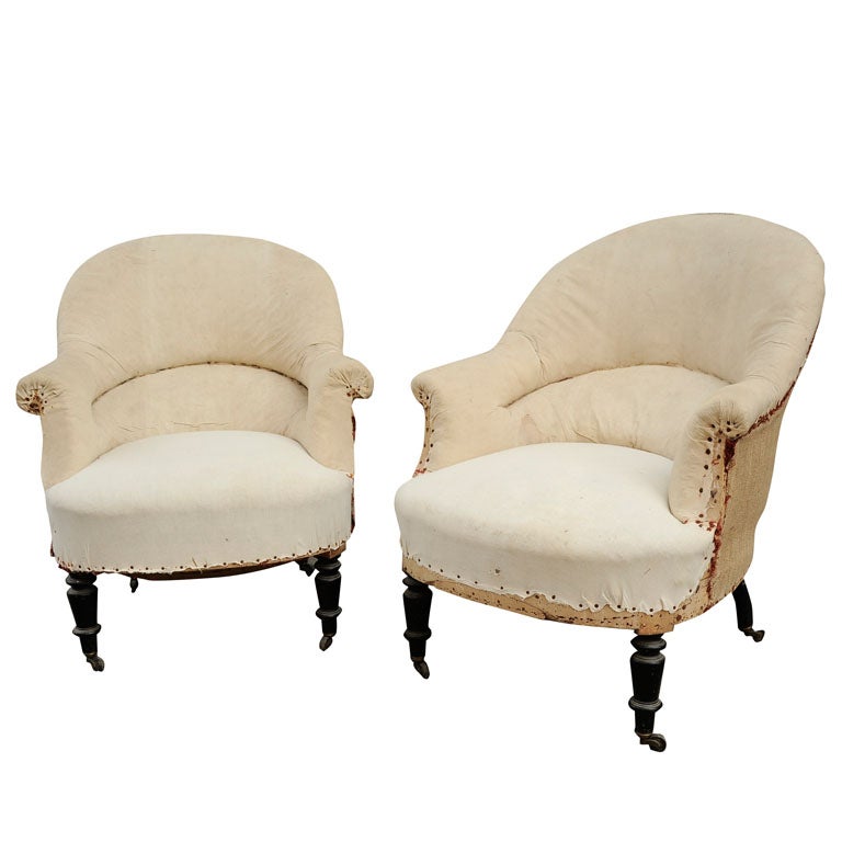 Pair Napoleon Lumbar Chair