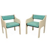 A Pair of "Cristina" Arm Chairs by Raffaella Crespi for Elam