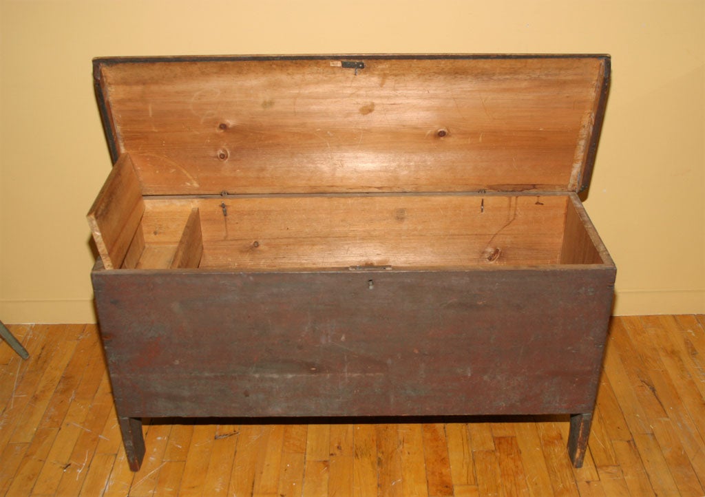 Painted Blanket Chest For Sale 3