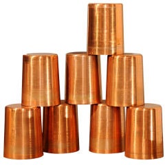 Arts & Crafts Copper Cups by Jepson