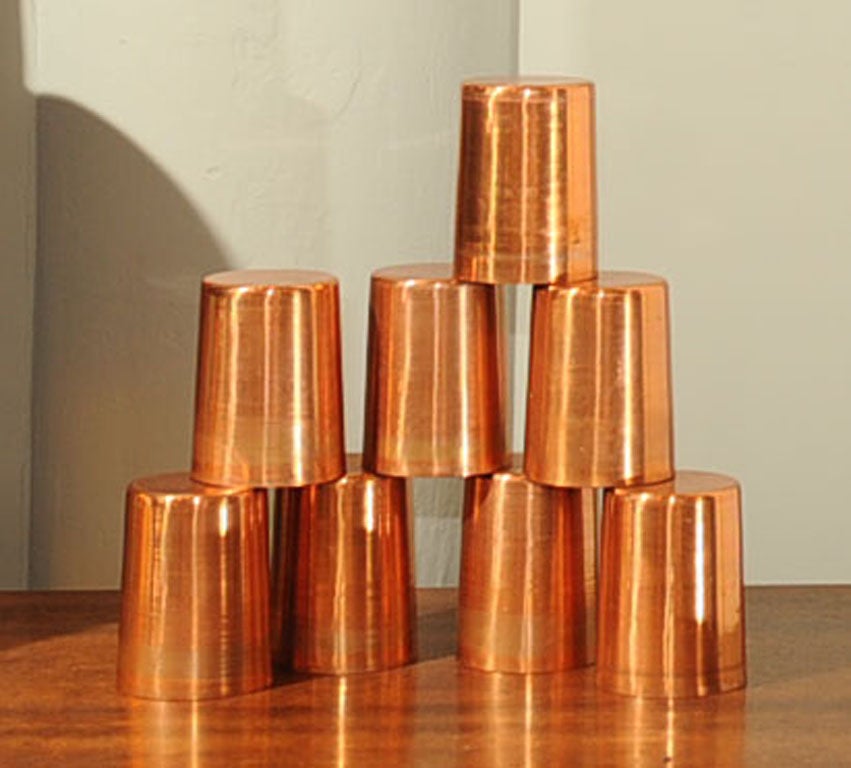 Arts & Crafts Copper Cups by Jepson