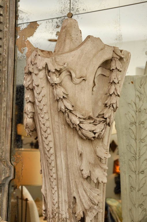Early 20th Century French Plaster Architectural Column For Sale 3