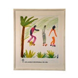 Framed and Signed Poster by David Hockney