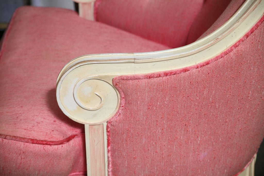 Mid-20th Century Rose Beautiful 60's Armchair