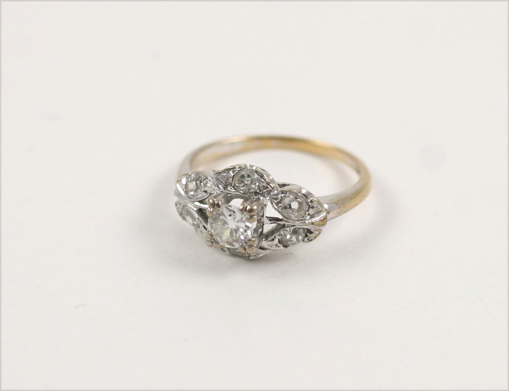 Antiker Diamantring