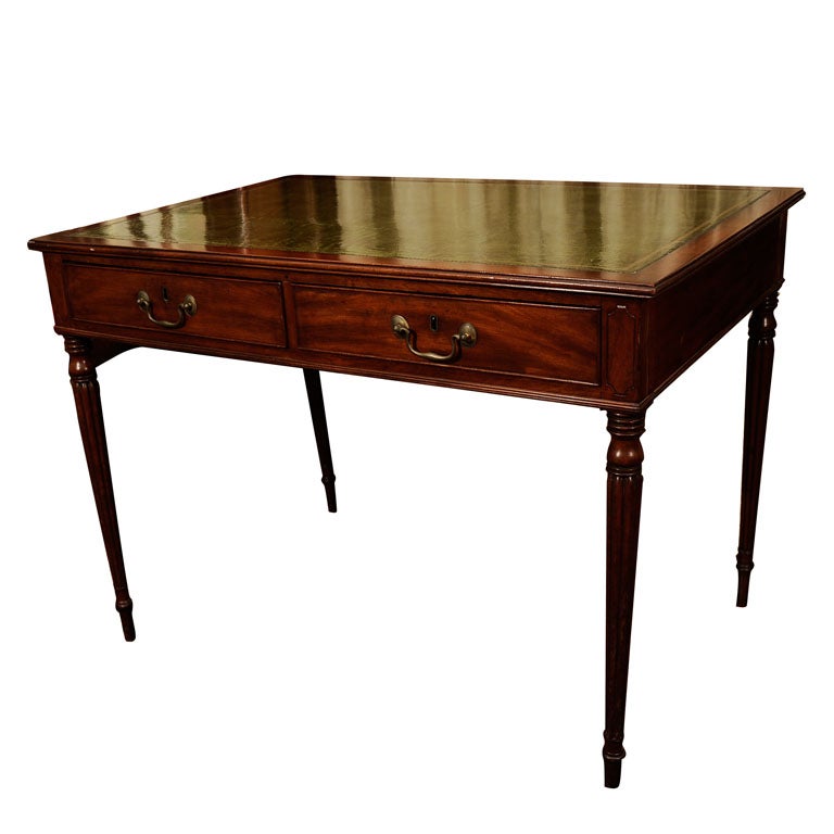 A Federal Mahogany Writing Table, Boston, 1805-1815 For Sale