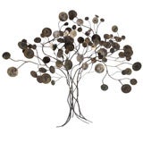 Large Metal Tree wall Sculpture