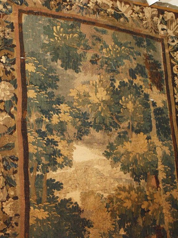18th Century and Earlier 17TH CENTURY BRUSSELS TAPESTRY