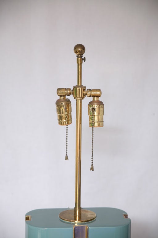 Late 20th Century Exquisitely Designed Lacquered Lamps by Karl Springer