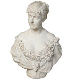 Cordier Signed Marble Sculpture