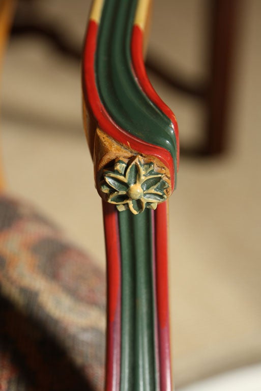 Pair Spider Back Chairs 2