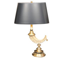 Classic Chapman Horn-Form Lamp
