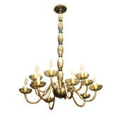 Murano Handblown Glass Chandelier