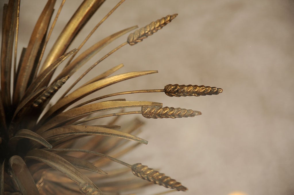 Italian Hollywood Regency Style Sheaf of Wheat Coffee Table 5