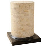Chic Maitland Smith Stone Column Table