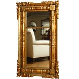 19th Century American Empire Gilt Mirror