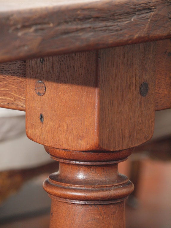 Antique French Harvest or Library Table (10 ft. long) at 1stDibs