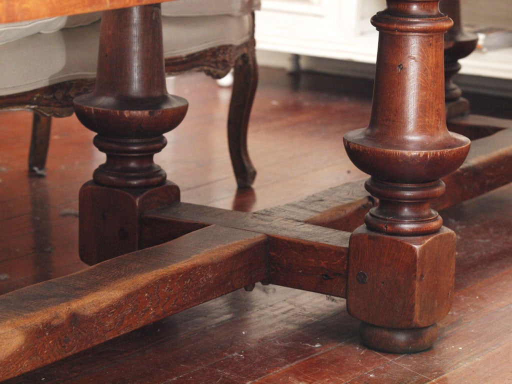 Antique French Harvest or Library Table (10 ft. long) at 1stDibs