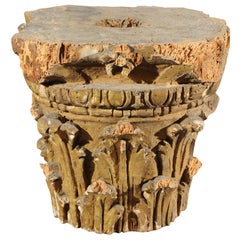 Carved Wooden Capital