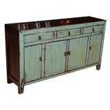 Elegant Blue Buffet