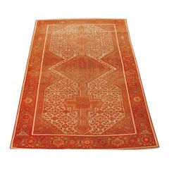 Antique Persian Mallayer Rug 