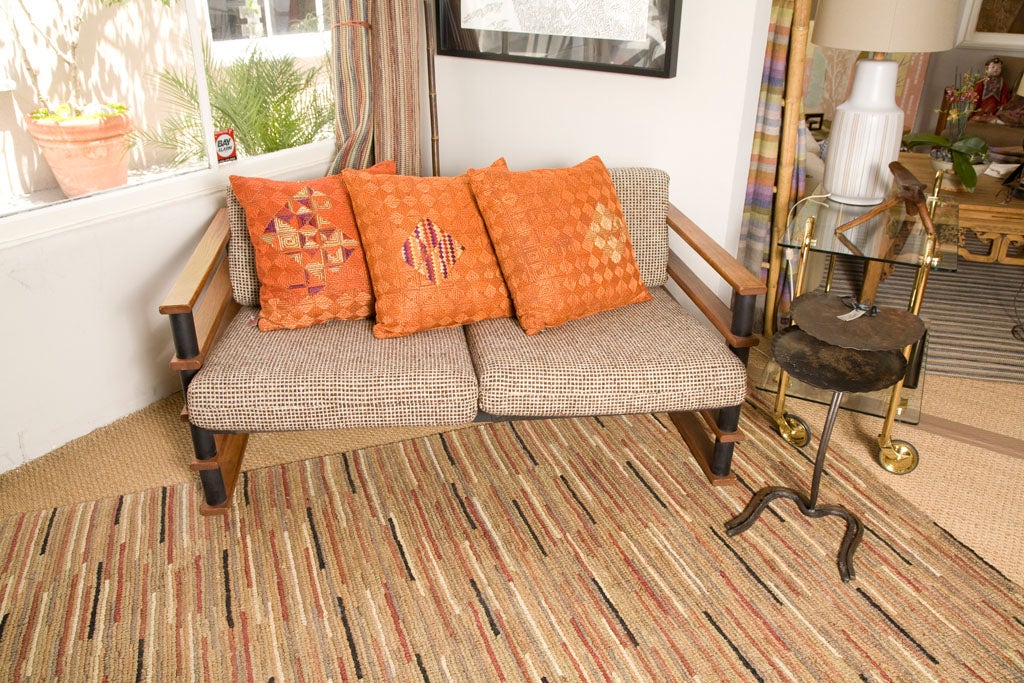 Group of Phulkari Textile Pillows