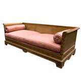 UNUSUAL SCULPTED DAYBED IN THE MANER OF JAMES MONT
