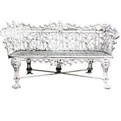 Antique Morning Glory Seat