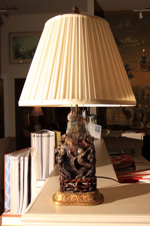 Jade lamp